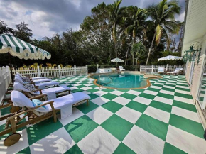 ELEGANT PRIVATE OLD SOUTH FLORIDA ESTATE NEW SLEEPS 18 TO 20 LARGE FAMILIES RETREAT WEDDINGS REUNIONS NANNY QUARTERS